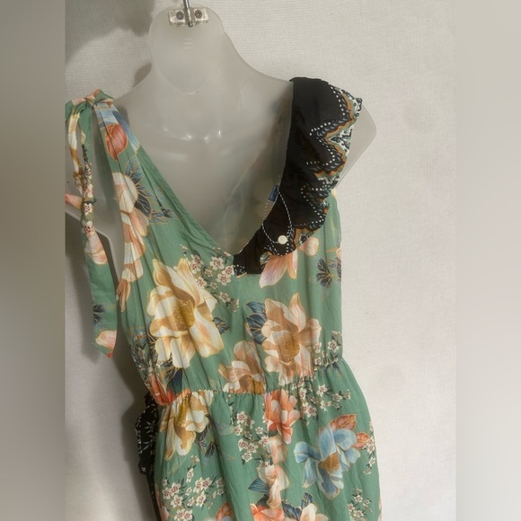 Anthropologie FARM RIO Monica Wrap Dress Floral Print - Picture 11 of 16